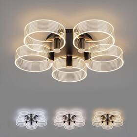 Switch60w Threebro A-0005 Led Ceiling Light Dimming Lights With Adjust The Flush Moun