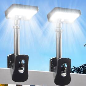 Tm-cl-001 Thumok Clip On Solar Lights Outdoor With Motion Sensor - 92 Leds 600lm Fence L