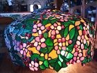 47906 Tiffany Glass Blossom Meyda Lamp Cherry Stained Hanging - Pattern