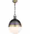 Tob5063bz Hab-wg Visual Comfort Thomas Obrien Hicks Pendant Bronze Antique Brass