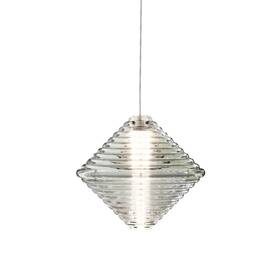 Prp12clul Tom Dixon Press Cone Pendant Clear Glass