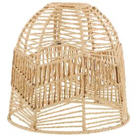 Mif5114130kwj Topbathy Rattan Lamp Shade Boho Wicker Woven Pendant Light Shades Replacement Fo