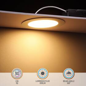 Xo1jdl-6d13wsxxxxx-v2 Torchstar 24 Pack 13.5w 6 Inch Ultra-thin Led Recessed Light With J-box