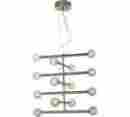 Tp3700-14 Trend Enterprises Inc Lighting Mira 14 Light Chandelier Brushed Nickel 741142048221