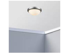 13880-bn Trans Globe Lighting Bel Air Bliss 11 Inch 1-light Brushed Nickel Flush Mount Ceiling Light