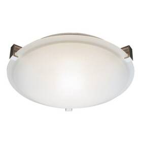 59008-bn Trans Globe Lighting 59008 Neptune 4 Light 20 Inch W Flush Mount Bowl - Nickel