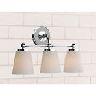 Kwh-3n Triple Chrome Sconce Bathroom