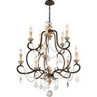 F3516 Troy 10 2 Tier Lighting Light Chandelier Bordeaux