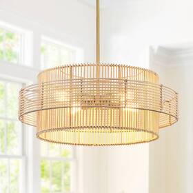 True Fine 719349306291 Saturn 4-light Modern Bohemian Chandelier With Natural