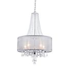 Ts5040-5du-ch Claxy Ecopower Lighting Modern Chrome Crystal Chandeliers Lights 735980985220