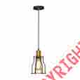 Tska01903 Top1stock Vintage Industrial Pendant Light Rustic Wire Cage Ceiling Lamp Hanging Lighting 0708747389753