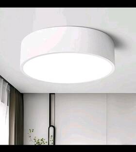 Ca2024103002 Tynceaol Dimmable Led White Flush Mount Ceiling Light Fixture Modern Round Hallway Lig