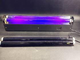B1801-3 U.s. Florescent Inc. 7020bl Vintage 18 Inch Black Light Fluorescent Model Mountable With 3 Tube Bulbs