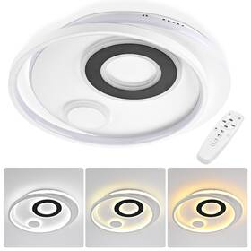 11mcl007-ywj30w-07 Ultra 30w 18 Inch Dimmable Led Ceiling Light Fixture With Remote Flush Mount Lamp Bedroom
