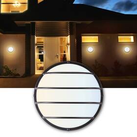 U100520 Ultralux 9 Inch Bronze Utility Led Bulkhead Light Fixture Flush Mount For Wal