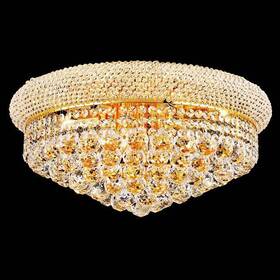 V1800f20g Universal Lighting And Decor V1800f20g/rc Primo 10-light Royal Cut Crystal Gold Ceiling Light