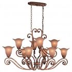 1660-479 Up Gold Lighting Minka 10 Lavery Chandelier