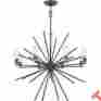 Upcn5008wt Quoizel Uptown Carnegie Chandelier Wstrn Brnz 611728202999