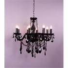 Ur8708 Kirch Black Gothic Chandelier 0741459155865
