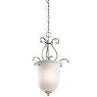 43228ni Urn Shaped Foyer Light Pendant Camerena Kichler Nickel Brushed