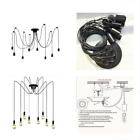 Us58tceiling P Zhma Ceiling Spider Chandeliers Lamp Light Pendant Lighting Antique Classic