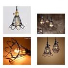 Us5hd22typ Zhma Industrial Vintage Pendant Light Cage Deign With Switch Modern