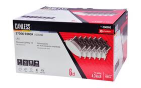 Mqtl1120a-l9k9027 Utilitech Sealed - 2 Boxes Of Color Changing White 4-in 580 -lumens Switchable