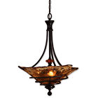 Uttermost Vitalia 3 Lt Oil Rubbed Bronze Pendant 792977219041