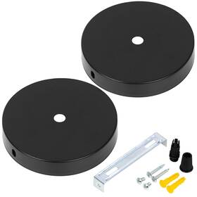 Uvkdeenk Ud001 2 Packs Light Canopy Kit Chandelier Ceiling Fixture Cover Plate Ceili