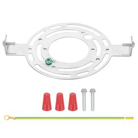 Uxcell 683867396136 145mm 5.7 Inch Universal Light Fixture Mounting Bracket Kit With Screws