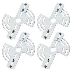 Uxcell 752374911061 4pcs Light Crossbar Kit Adjustable Mounting Bracket Multifunctional Lamp Fixture