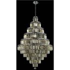 V2038d32c-gt-rc Elegant Lighting Maxim Chrome Chandelier With Golden Royal 848145043687