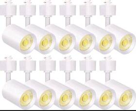 1-3-1766 Vanoopee Led Dimmable Track Light 12-pack 5cct - 10watt 24 Spot 800lm/w