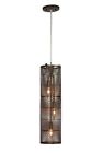 231f03nb Varaluz Foyer Bronze Three Light Pendant 261 Retail
