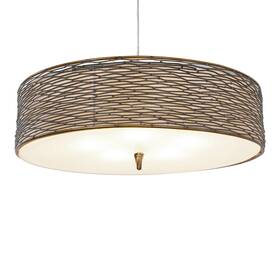247p03ho Varaluz Flow Drum Hanging Pendant Light Fixture