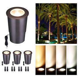 Va9201l Varmtalys In Ground Landscape Lighting Low Voltage - 2700k-5000k 5 Color Selectable Ip6