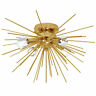 Veg-184fh-gld-vb Dainolite Bronze Gold Vega Ceiling Fixture 065214011563