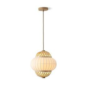 Vidalite 716407920185 Hikari - Japanese Boho-chic Mini Pendant Light Adjustable Height
