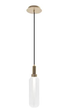 Ce1007801 Vidalite 10-watt 1-bulb Opal Gold Led Cylinder Pendant Light Fixture