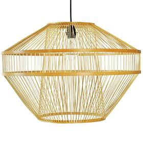 Vintiquewise 651355042346 Modern Natural Hanging Light Shade For Entryway And Living Room