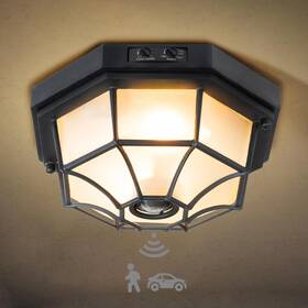 Vioaoeafa 724723908879 Outdoor Ceiling Light Flush Mount 10.6ftft Porch With Motion Sens