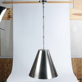 5091an-an Visual Comfort Tob Medium Goodman Pendant In Antique Nickel
