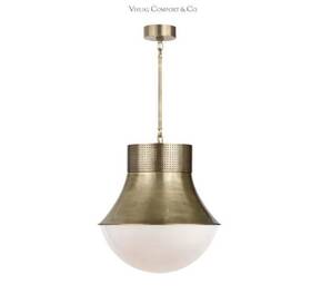 5223ab-wg Visual Comfort Precision 17 Inch Pendant Light-kw New