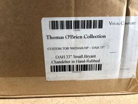 Tob5002hab-np Visual Comfort & Co. And Thomas Oftbrien Bryant Chandelier