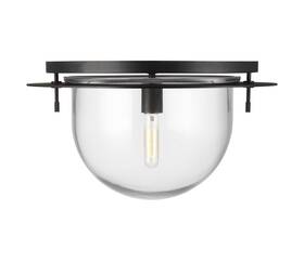 Kf1061ai Visual Comfort Kf1061 Kelly Wearstler Nuance Studio Large Flush Mount Black