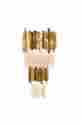 Vk4024 Alan Mizrahi Empire Crystal Glass Venetian Style Wall Sconce 712641955235