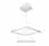 Vmc31720sw 12823525s Unbranded Led Low-profile Two-tier Square Chandelier Vonn Lighting Atria Duo 853900006098