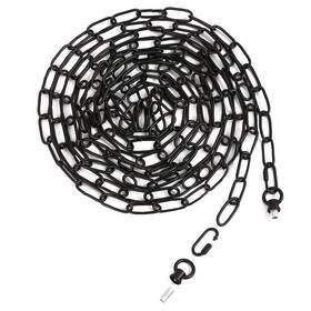 Voguad 380035973815 19 Feet Black Chain For Hanging Lamp Decorative Lighting Fixture Exte