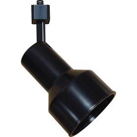 Volume Lighting 748066527726 2 Pack 1-light Black Adjustable Small Track Head