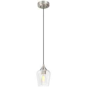 Cozhcf2805ni Vonluce Pendant Light Kitchen Island Brushed Nickel Fixture With E26 Base